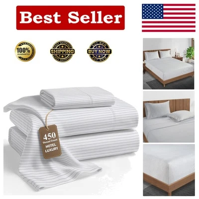 Juego de sábanas extra largas Twin XL - tejido de satén suave, resistente a la decoloración, fácil cuidado Foto 1 de 4