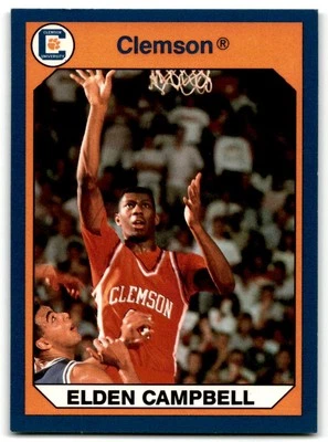 1990 Collegiate Collection Clemson Tigers #17 Elden Campbell Clemson Tigers - Image 1 of 2