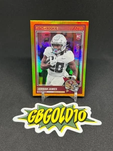 2025 Panini Score Jordan James Rookie Gold /50 RC - Picture 1 of 2