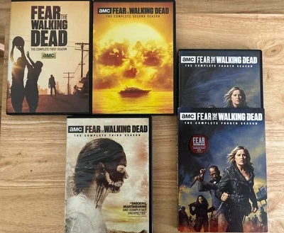 AMC Fear the Walking Dead: The Complete Seasons 1 & 2 & 3 & 4 (DVD)Authentic US - Image 1 of 4
