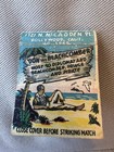 Antique 1940’s “Don the Beachcomber” Tiki Bar Empty Matchbook - Hollywood, CAL