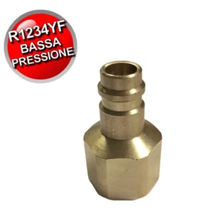 Raccordo di bassa pressione per bombola R-1234yf attacco W21,7 - 1/14'' sinistro - Imagen 1 de 1