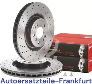 2x BREMBO Bremsscheiben VORNE MERCEDES-BENZ GL ML GLE GLS W166 X166 C292 AMG - Picture 1 of 5