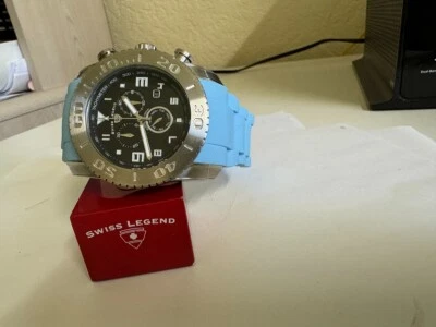 RELOJ CRONÓGRAFO SWISS LEGEND COMMANDER 20067 ACERO INOXIDABLE PARA HOMBRE Foto 1 de 4