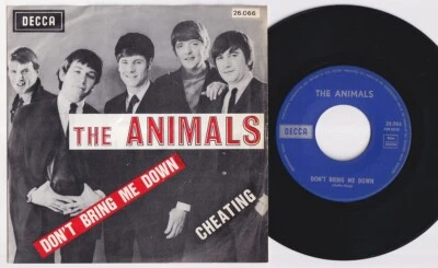The ANIMALS * Eric BURDON * 1966 BEAT MOD FREAKBEAT * Belgian 45 * Listen! - Image 1 of 2