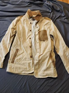Pendleton Jacket Men's Medium Beige Button Up Portland Collection Lined Coat VTG - Picture 1 of 10