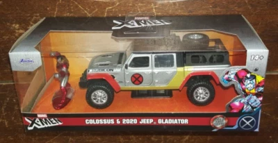 Jada Marvel X-Men: COLOSSUS Diecast Figure & 2020 JEEP GLADIATOR - Item #33363 - Image 1 of 3