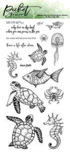 Neu Lattenzaun Studios Clear Stamps Schwimmen im Meer OC-111 - Bild 1 von 1