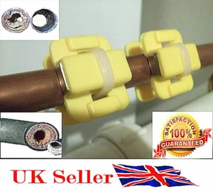 SUPER Magnetic Water Conditioner SOFTENER Limescale Remover x 2 PAIR - Picture 1 of 3