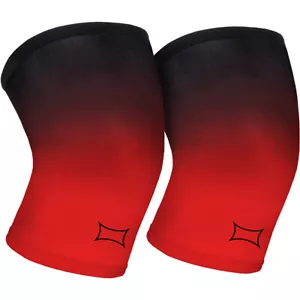 Sling Shot Sport Knee Sleeves by Mark Bell - 5mm thick supports - Red - Picture 1 of 3