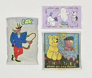 Childrens Sew On Vintage Embroidered Patches for Clothes - Mixed Lot Of 3 - Bild 1 von 4