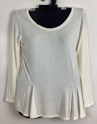 Suéter 26/28 Lane Bryant Plus Rayón Poli Spandex Marfil Invierno Otoño Nuevo Sin Etiquetas Foto 1 de 4