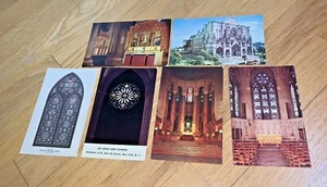 1950's Set of 6 CATHEDRAL OF ST. JOHN THE DIVINE New York Postcards - Picture 1 of 9