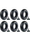 6 x 14 Inch Car & Trailer Tyre Inner Tube 185-205/60R14 TR13 Rubber Valve