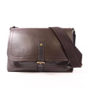 LOUIS VUITTON LV Utah Messenger Shoulder Bag M92071 Calfskin Leather Brown - Picture 1 of 12
