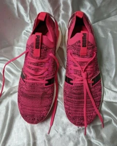 Puma Womens NRGY Neko Engineer Knit Athletic Shoes Hot Pink Womens US 11 - Picture 1 of 5