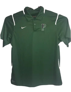 Camisa de manga corta Nike Dri-Fit verde oscuro bordada con logotipo P y Nike talla XL - Imagen 1 de 9