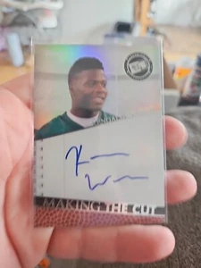 2012 Pressepass Vitrine Making the Cut Silber/50 Kendall Wright Rookie Auto RC - Bild 1 von 2