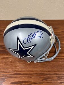 Troy Aikman Full Size Authentic Autographed Helmet Dallas Cowboys JSA
