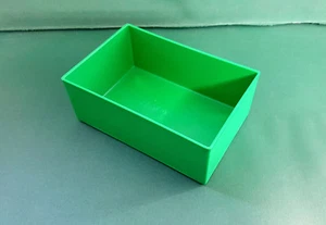 Caja de almacenamiento bandeja caja de surtido taza de plástico caja de almacenamiento verde SB6 - Imagen 1 de 2