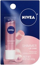 6 NIVEA Kiss of Shimmer Lip Care .17 Oz