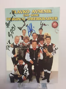 Slavko Avsenik und seine Original Oberkrainer Autogrammkarte nicht verifiziert - Bild 1 von 1