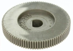 DR2567-F3.5-gr; 18mm Rändelknopf für Miniaturpot. mit 3,5mm D-Achse, 2,5 dick - Picture 1 of 1