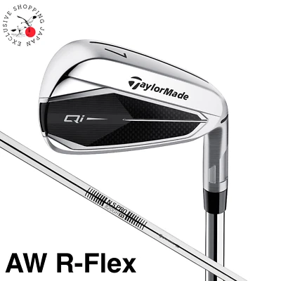 Taylormade Golf Qi Iron Wedge Club AW R Flex N.S.PRO 820GH Steel Shaft New Men - Image 1 of 4
