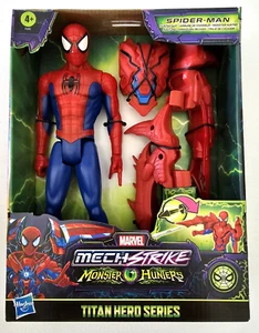 Marvel Mech Strike Monster Hunters Titan Hero Series Hunter Traje Spider-Man - Imagen 1 de 7