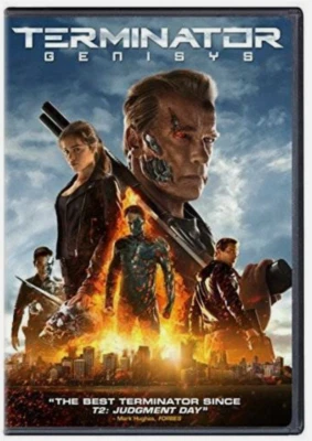 Terminator Genisys DVD Video Movie Arnold Schwarzenegger Science Fiction - Image 1 of 4