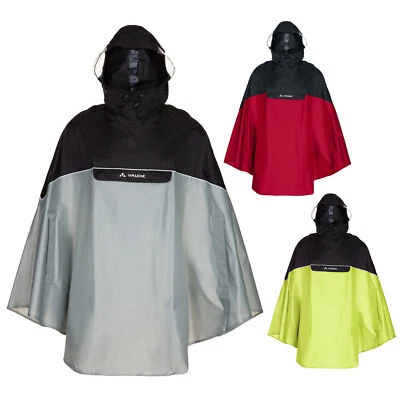 Vaude Covero II Poncho Veste de Pluie Fahrrad-Regenschutz Cape Manteau - Photo 1/4