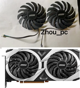 Ventilateurs refroidisseur de remplacement GPU 95 mm pour MSI Ventus 2x 3060 3060ti 3070 - Photo 1/4