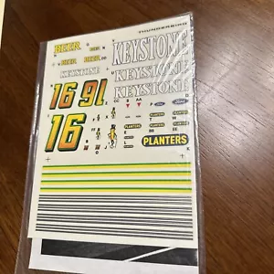 1/25 Scale #16 Keystone Beer Thunderbird NASCAR Decal - Picture 1 of 3