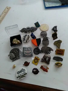 Harley Davidson Pins Owners Group HOG, 26 Pins, 1993-2009 + Others Most Sealed  - Picture 1 of 12