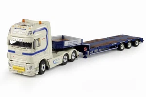 for DAF XF Euro 6 tractor low loader trailer for BieringsTwan 1/50 DIECAST MODEL - Picture 1 of 3
