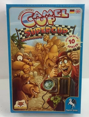 Camel Cup Supercup Expansion Board Game Pegasus Spiele [~New, Sealed in Plastic~ - Image 1 of 4