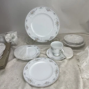 NEW Noritake Waynesboro 16 Piece Luncheon Set 4 Place Setting 3261 New in Box - Picture 1 of 4
