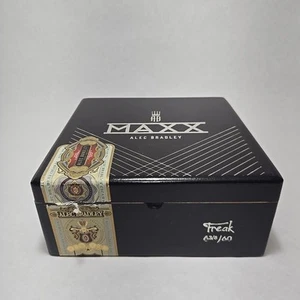 Alec Bradley Maxx Freak Empty Wood Cigar Box - Picture 1 of 24