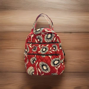 Vera Bradley Deco Daisy Lunch Satchel with Matching Wristlet & Travel Wallet - Picture 1 of 11