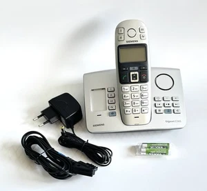 Siemens Gigaset E365A Téléphone Sans Fil Senior avec Répondeur Incl Batterie ✅ - Photo 1/13