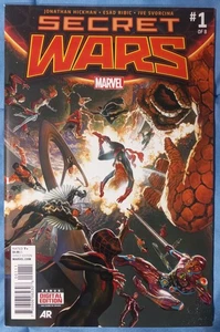 Secret Wars (2015) #1 casi nuevo 1er cameo aparición de God Emperor Doom - Imagen 1 de 2