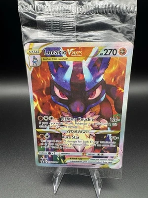 Lucario VSTAR SWSH291 SWSH: Sword & Shield Promo Cards Holo Sealed - Image 1 of 2