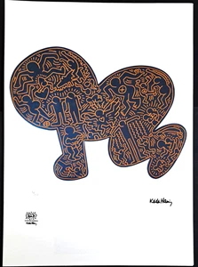 Keith Haring -70x50 cm - Limitierte Auflage Nr. 78/150 - Picture 1 of 3