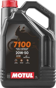 Motul 109387 7100 4T 20W-50 4 Liter (104104) Motoröl Motorrad API SN JASO MA2 - Bild 1 von 1