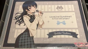 Tsushima Yoshiko A4 Placemat Character Cafe - Picture 1 of 1