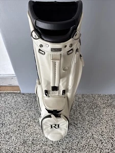 MINT Titleist Golf LinksLegend Members Stand Bag 4-way Top - Cream - Picture 1 of 8