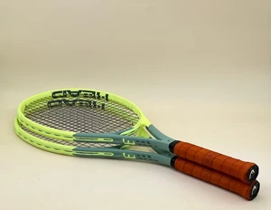 2 Tennis Racquet Head Extreme Pro Stock TGT 333.1 L3 Mint condition Luxilon Alu - Picture 1 of 13