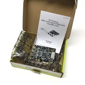 IOCREST SY-PEX30016 FireWire 800 Expansion 1x 1394a, 2x 1394b PCI-e Combo Card - Picture 1 of 5