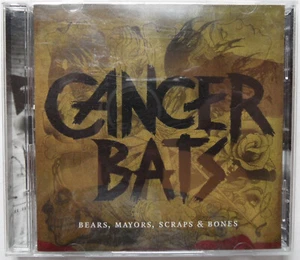 Cancer Bats - Bears, Mayors, Scraps & Bones UK CD + DVD 2010 Hassle Recs EX/EX - Picture 1 of 2