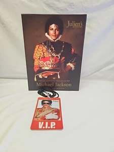 JULIENS AUCTIONS MICHAEL JACKSON KING OF POP CATALOG 5 BOOK SET W VIP PASS - Picture 1 of 14
